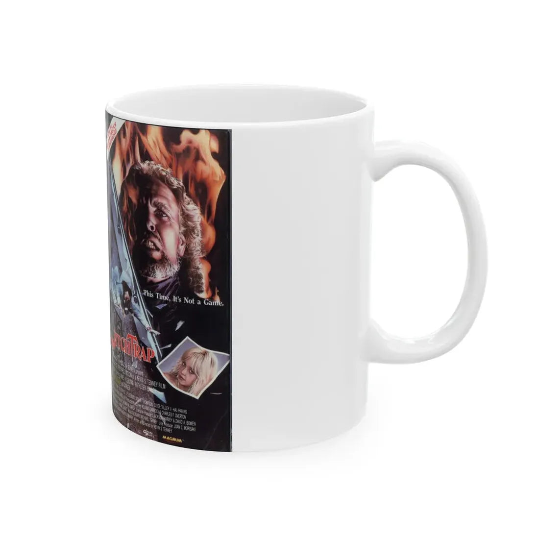 WITCHTRAP (VHS COVER) - White Coffee Mug - Go Mug Yourself