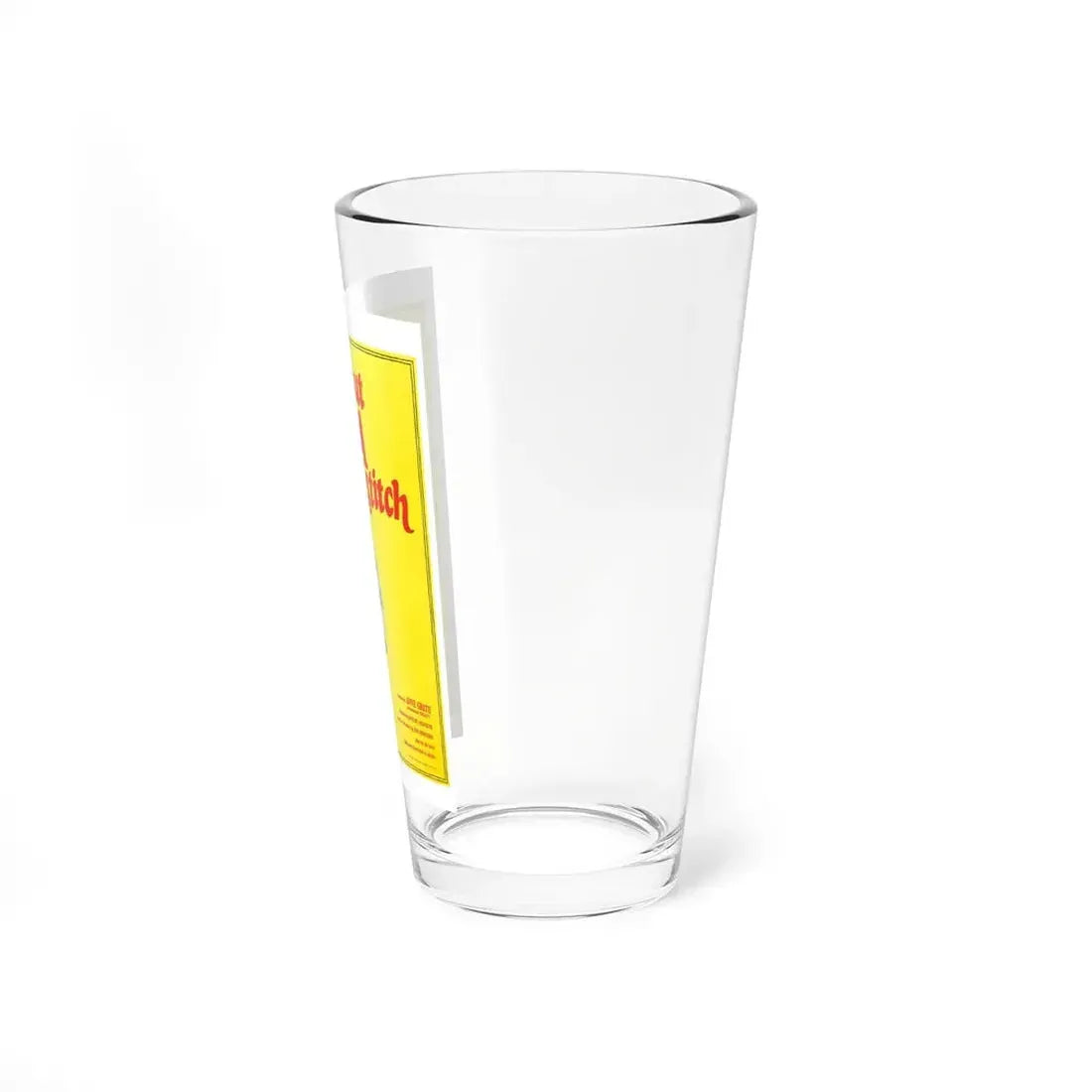 WITHOUT A STITCH 1968 Movie Poster - Pint Glass 16oz - Go Mug Yourself