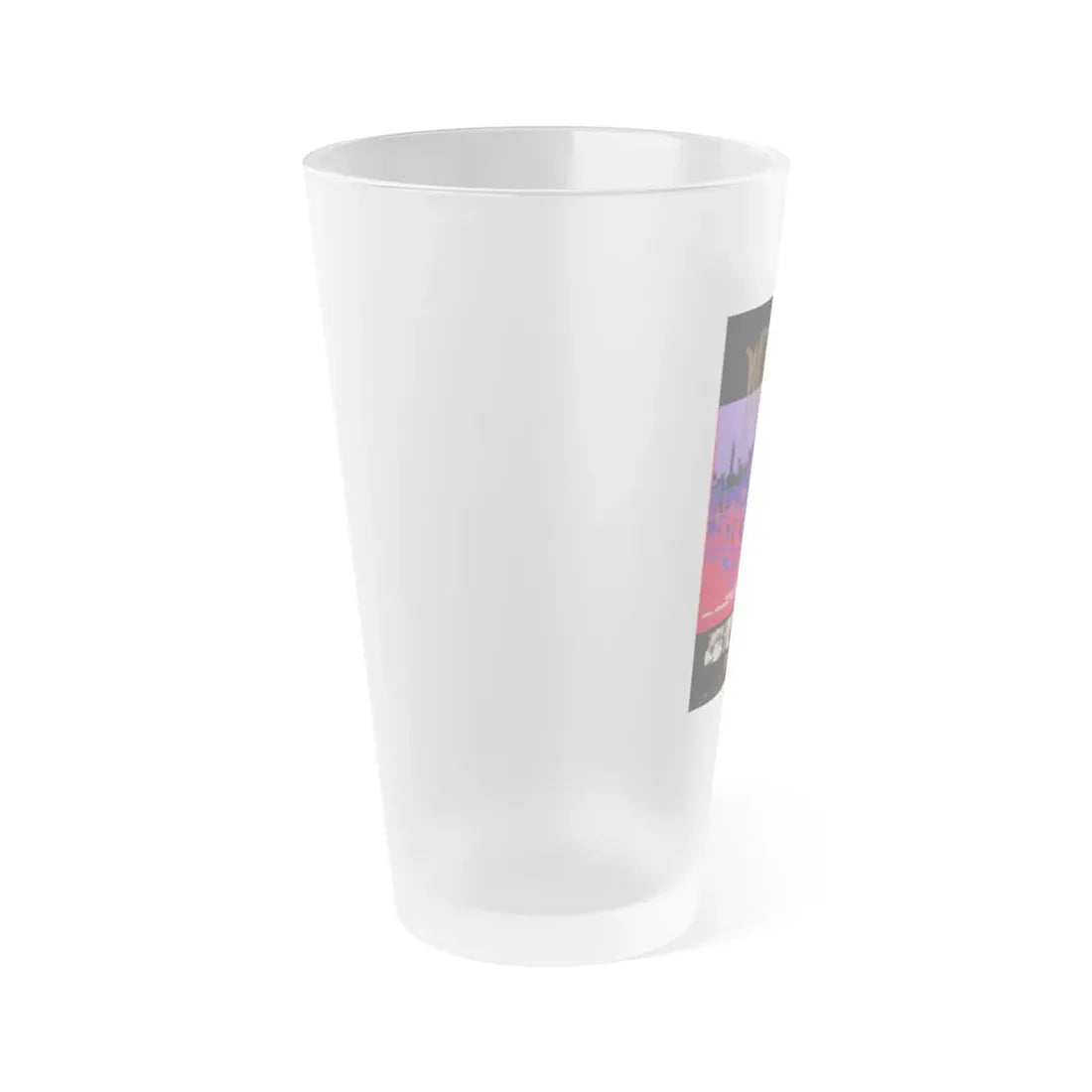 WOLFEN (ASIAN) 1981 Movie Poster - Frosted Pint Glass 16oz - Go Mug Yourself