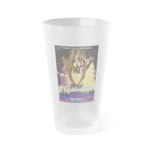 WOLFEN (ASIAN 2) 1981 Movie Poster - Frosted Pint Glass 16oz Default Title - Go Mug Yourself