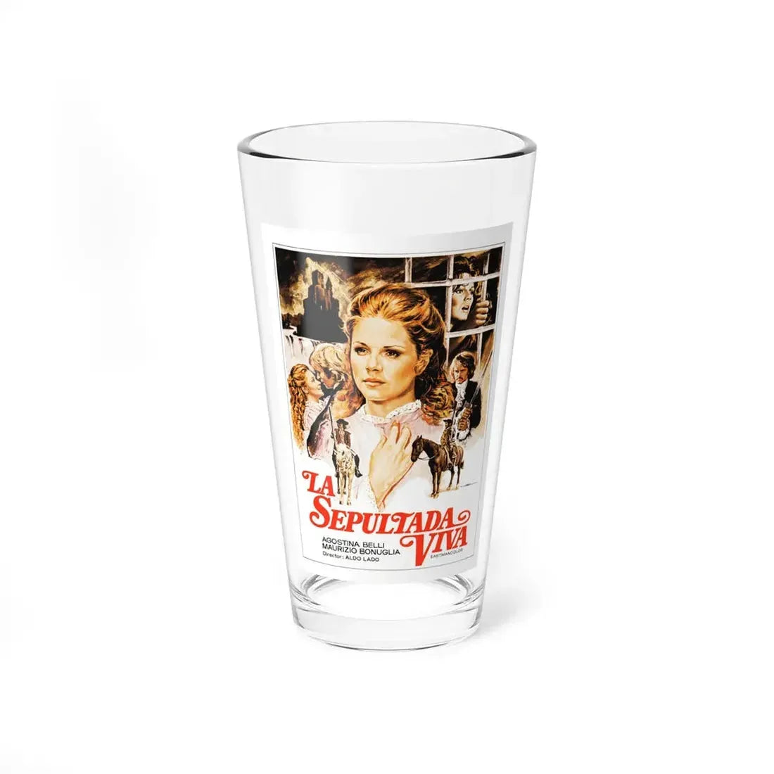 WOMAN BURIED ALIVE (2) 1973 Movie Poster - Pint Glass 16oz 16oz - Go Mug Yourself