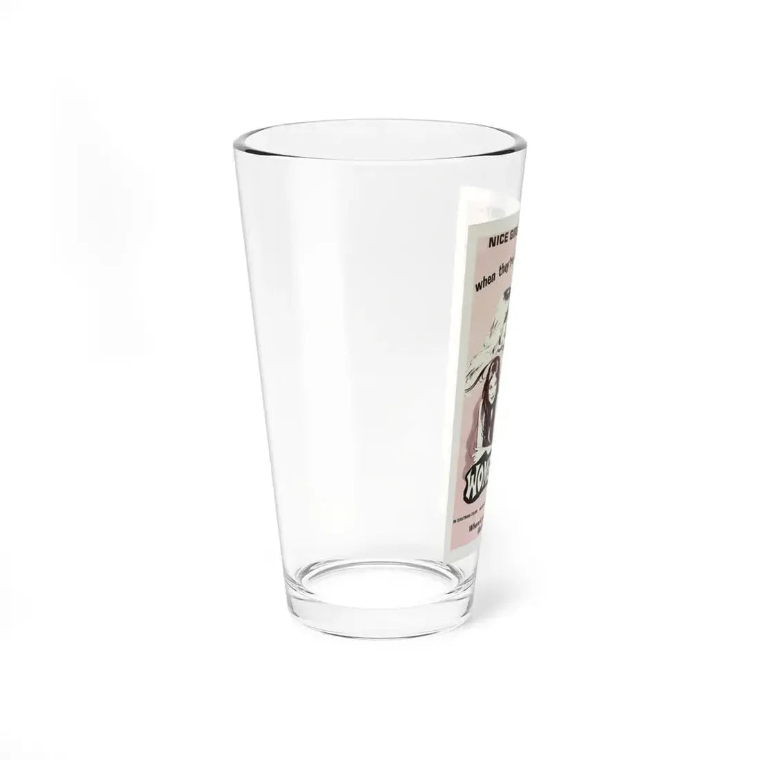 WOMEN FOR SALE 1969 Movie Poster - Pint Glass 16oz - Go Mug Yourself