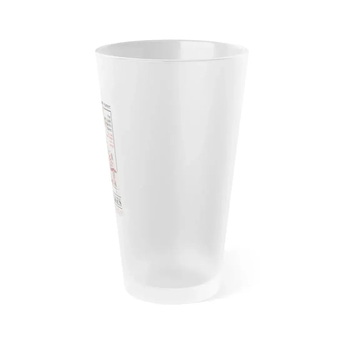 WOMEN IN CAGES 1971 Movie Poster - Frosted Pint Glass 16oz - Go Mug Yourself