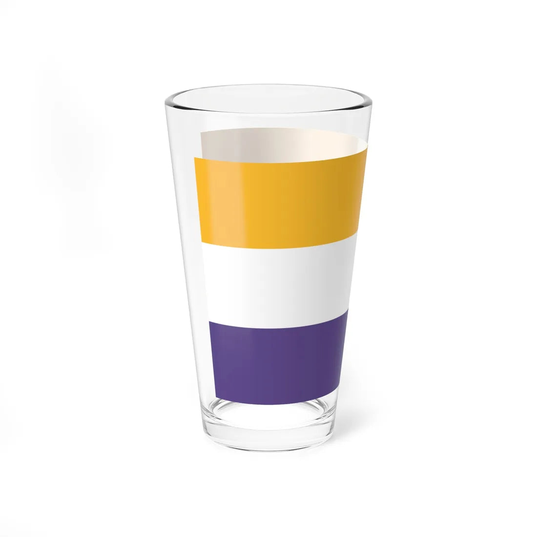 Womens Suffrage Flag United States (United States) Pint Glass 16oz - Go Mug Yourself