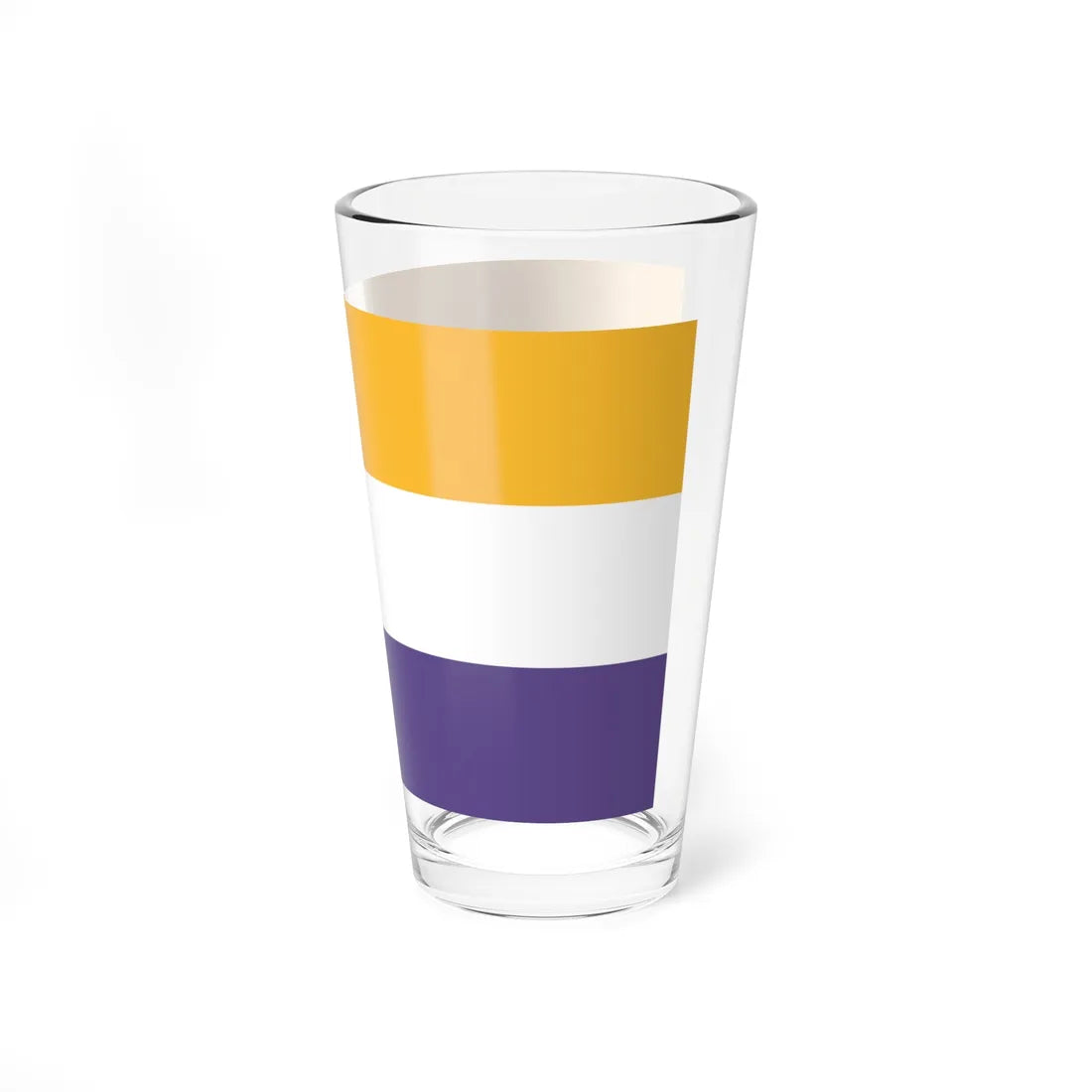 Womens Suffrage Flag United States (United States) Pint Glass 16oz - Go Mug Yourself