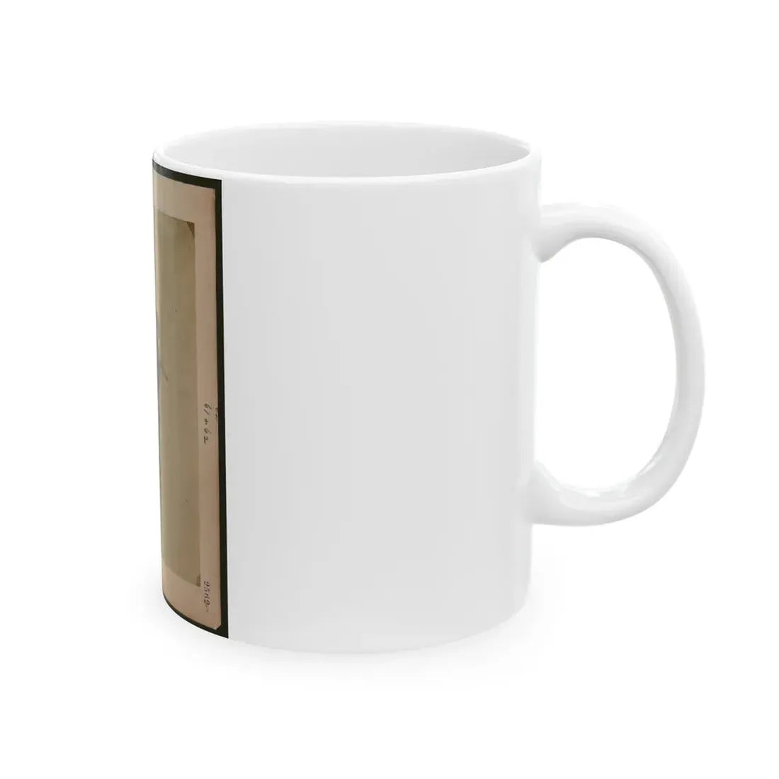 Worker Repairing Telegraph Line (U.S. Civil War) White Coffee Mug - Go Mug Yourself