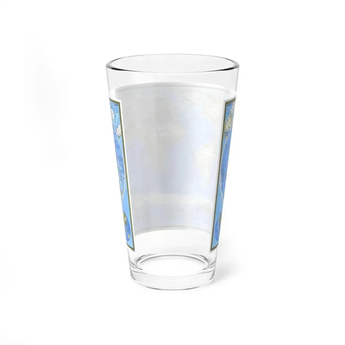World Map (1988) (Map) Pint Glass 16oz - Go Mug Yourself