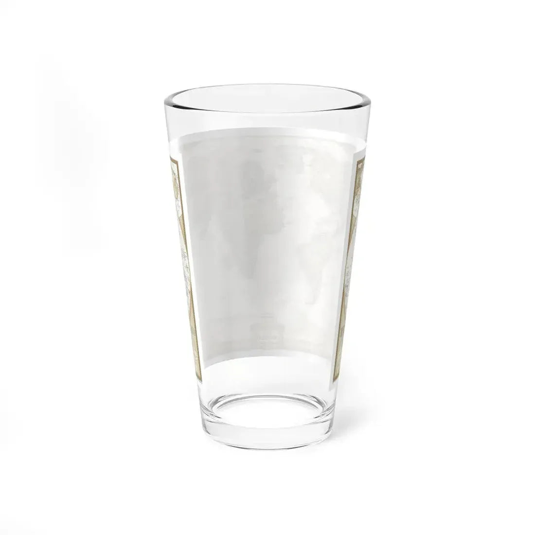 World Map - Political Antique (2007) (Map) Pint Glass 16oz - Go Mug Yourself