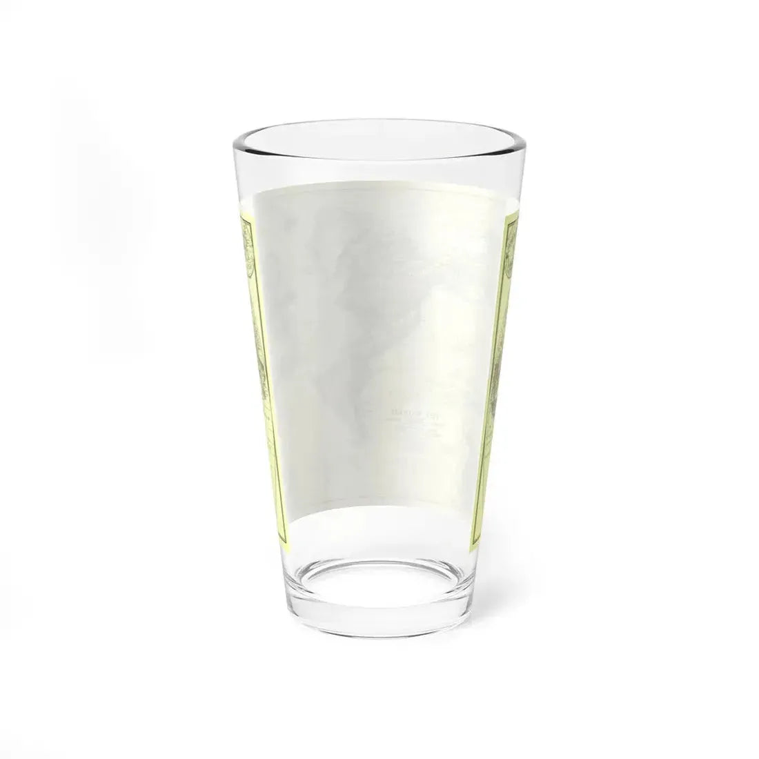 World Map - Political Divisions (1922) (Map) Pint Glass 16oz - Go Mug Yourself