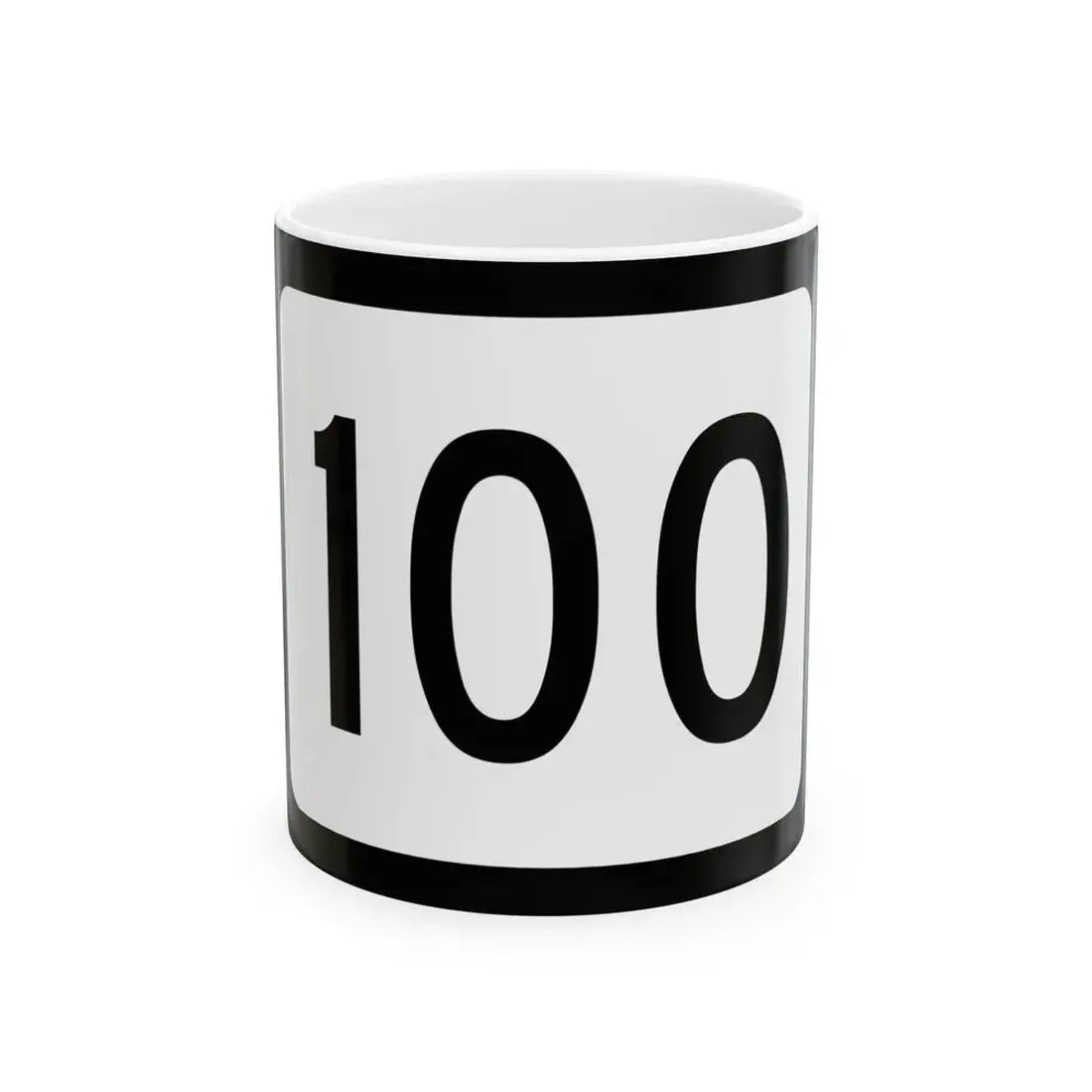 WV-100 (Virginia) (Road Sign) White Coffee Mug 11oz - Go Mug Yourself