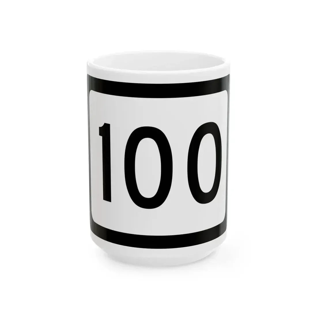 WV-100 (Virginia) (Road Sign) White Coffee Mug 15oz - Go Mug Yourself