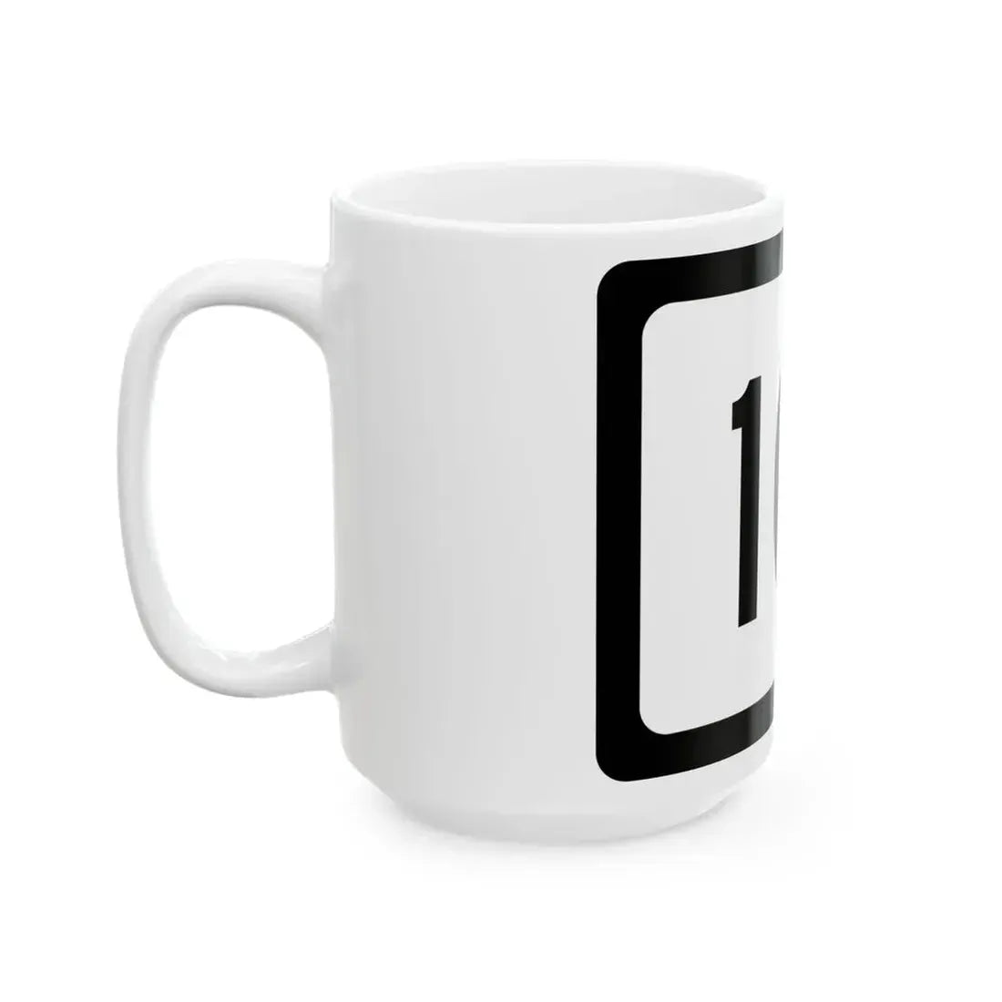 WV-101 (Virginia) (Road Sign) White Coffee Mug - Go Mug Yourself