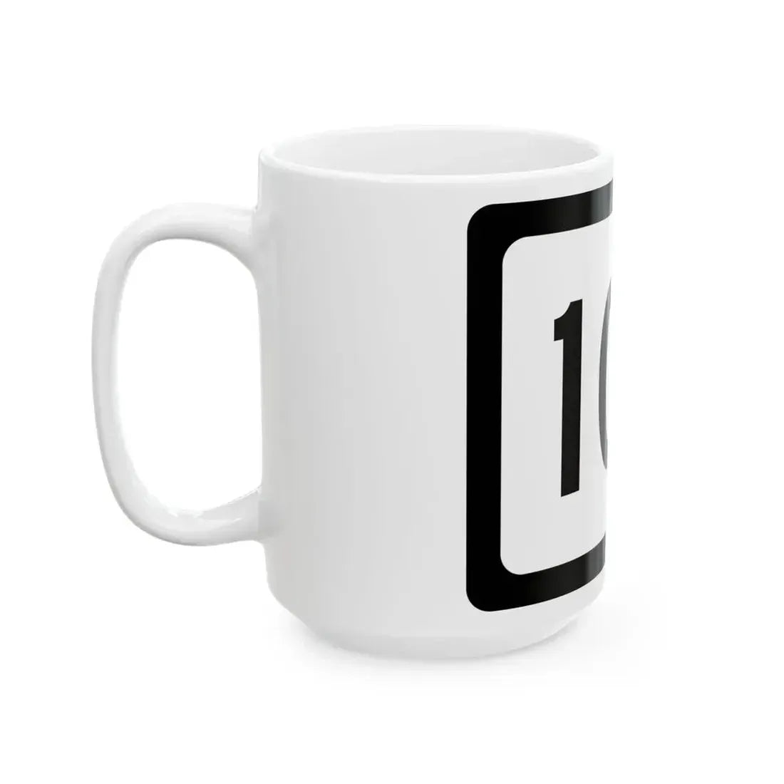 WV-103 (Virginia) (Road Sign) White Coffee Mug - Go Mug Yourself