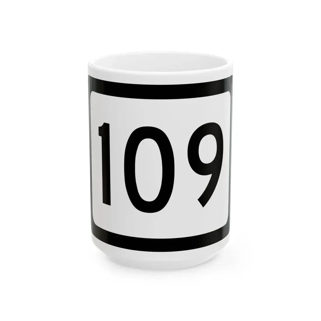 WV-109 (Virginia) (Road Sign) White Coffee Mug 15oz - Go Mug Yourself