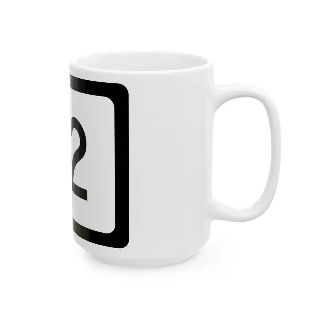 WV-112 (Virginia) (Road Sign) White Coffee Mug - Go Mug Yourself