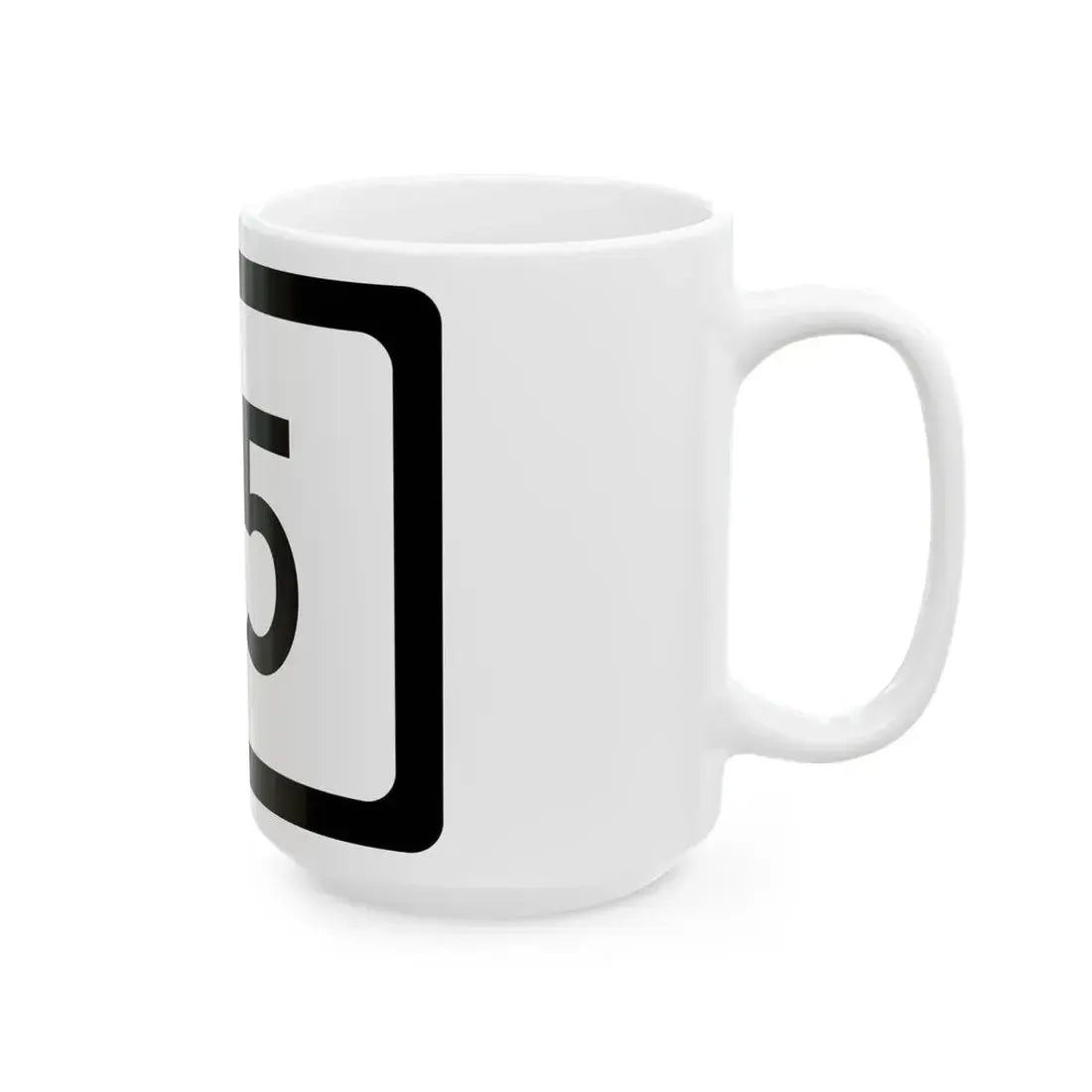 WV-115 (Virginia) (Road Sign) White Coffee Mug - Go Mug Yourself