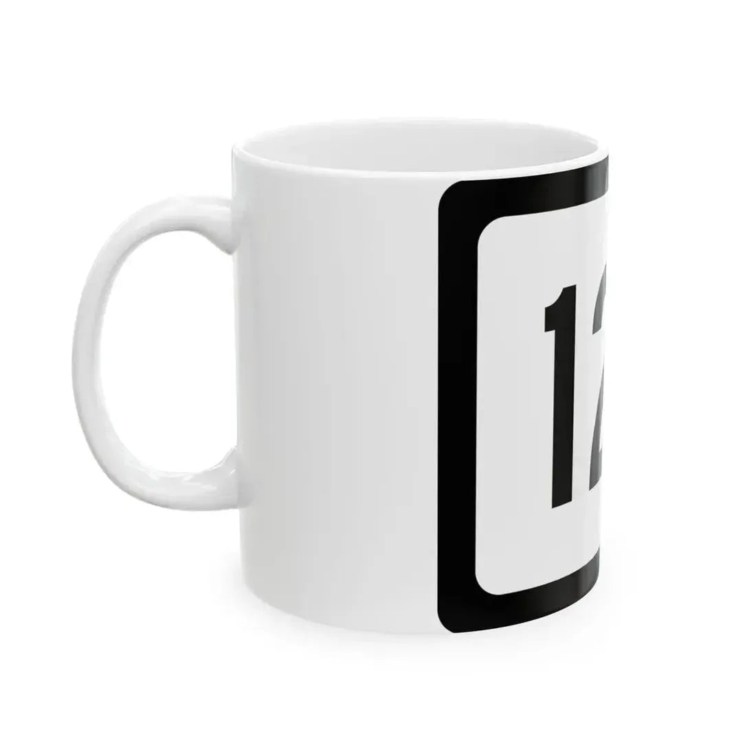 WV-123 (Virginia) (Road Sign) White Coffee Mug - Go Mug Yourself