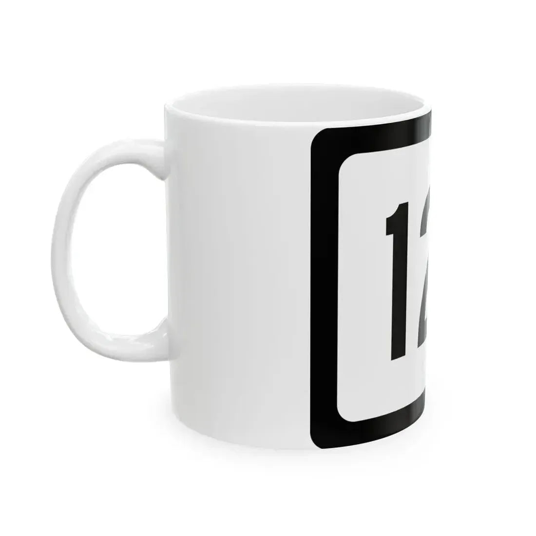 WV-127 (Virginia) (Road Sign) White Coffee Mug - Go Mug Yourself