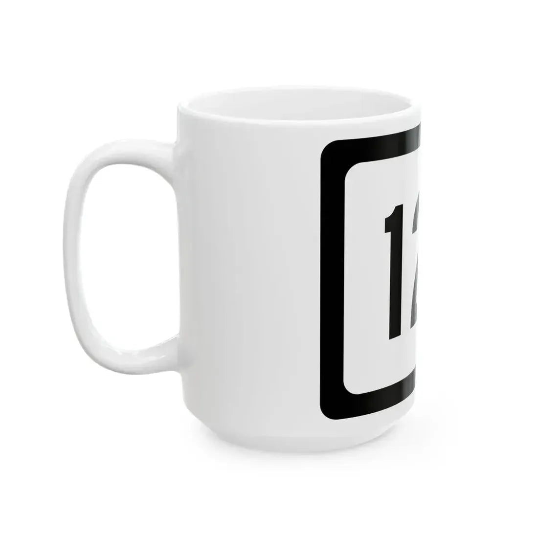 WV-127 (Virginia) (Road Sign) White Coffee Mug - Go Mug Yourself