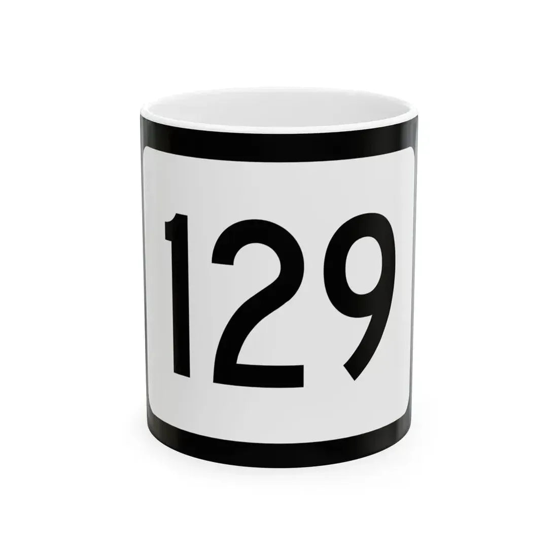 WV-129 (Virginia) (Road Sign) White Coffee Mug 11oz - Go Mug Yourself