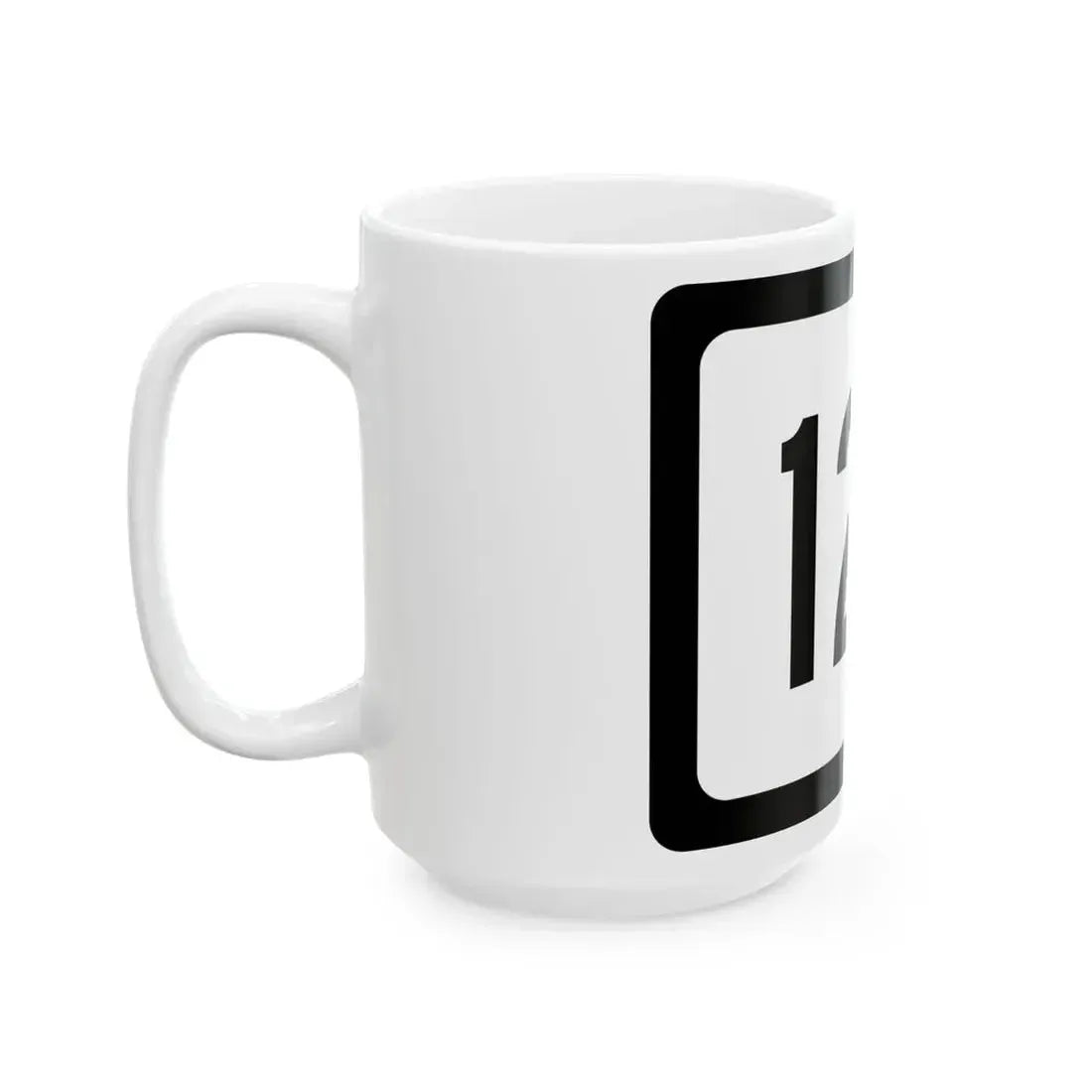 WV-129 (Virginia) (Road Sign) White Coffee Mug - Go Mug Yourself