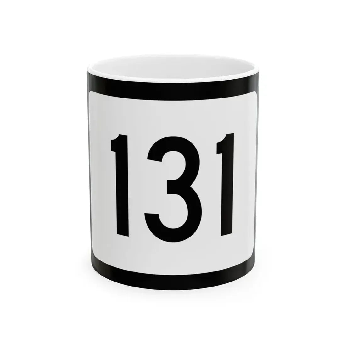 WV-131 (Virginia) (Road Sign) White Coffee Mug 11oz - Go Mug Yourself