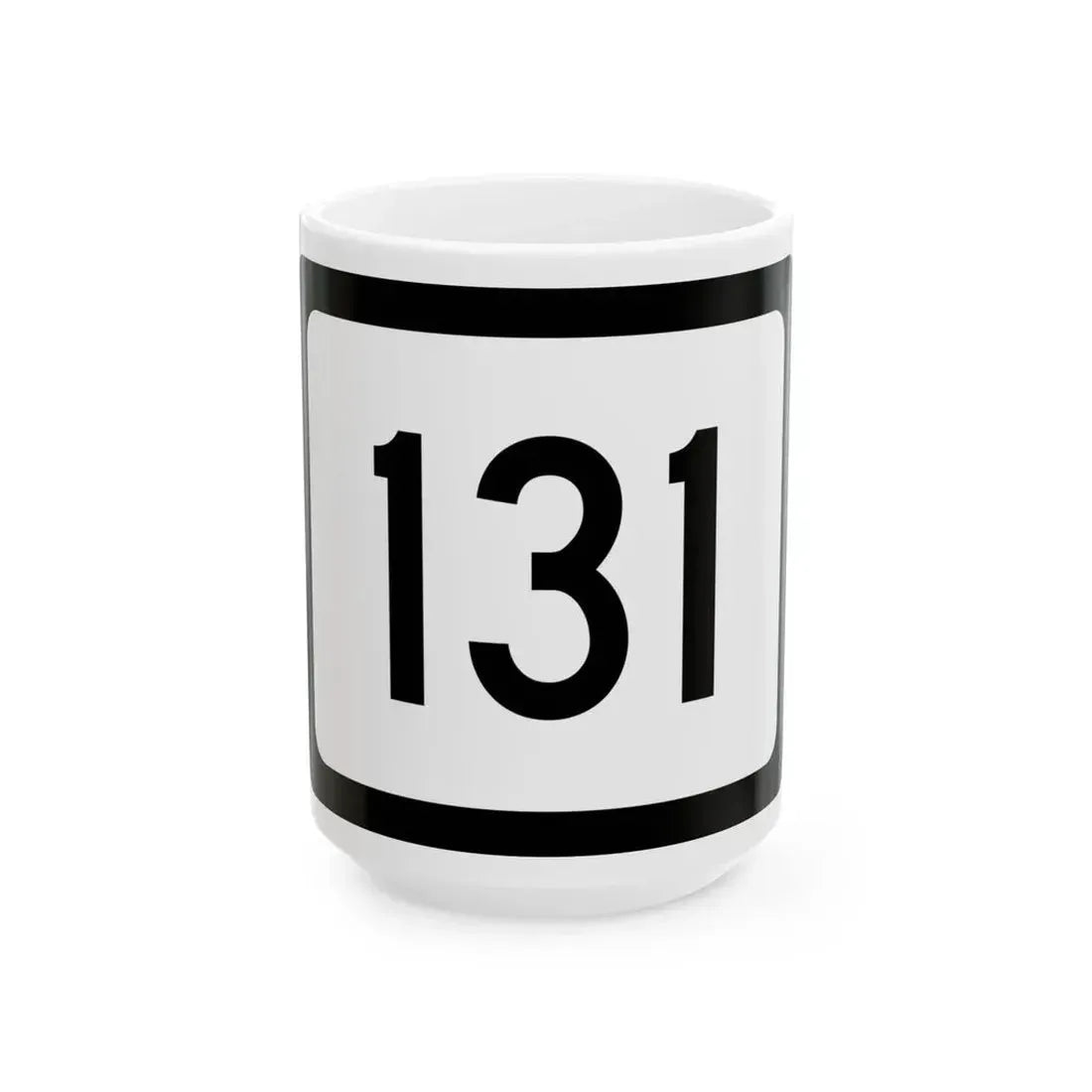 WV-131 (Virginia) (Road Sign) White Coffee Mug 15oz - Go Mug Yourself
