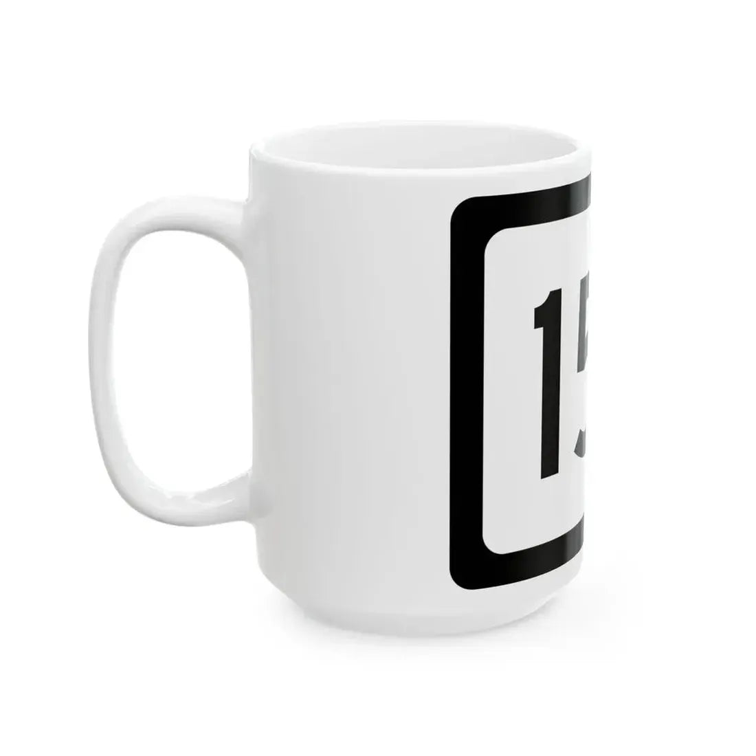 WV-150 (Virginia) (Road Sign) White Coffee Mug - Go Mug Yourself