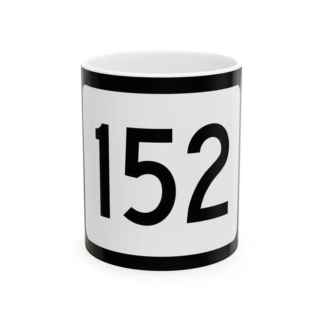 WV-152 (Virginia) (Road Sign) White Coffee Mug 11oz - Go Mug Yourself