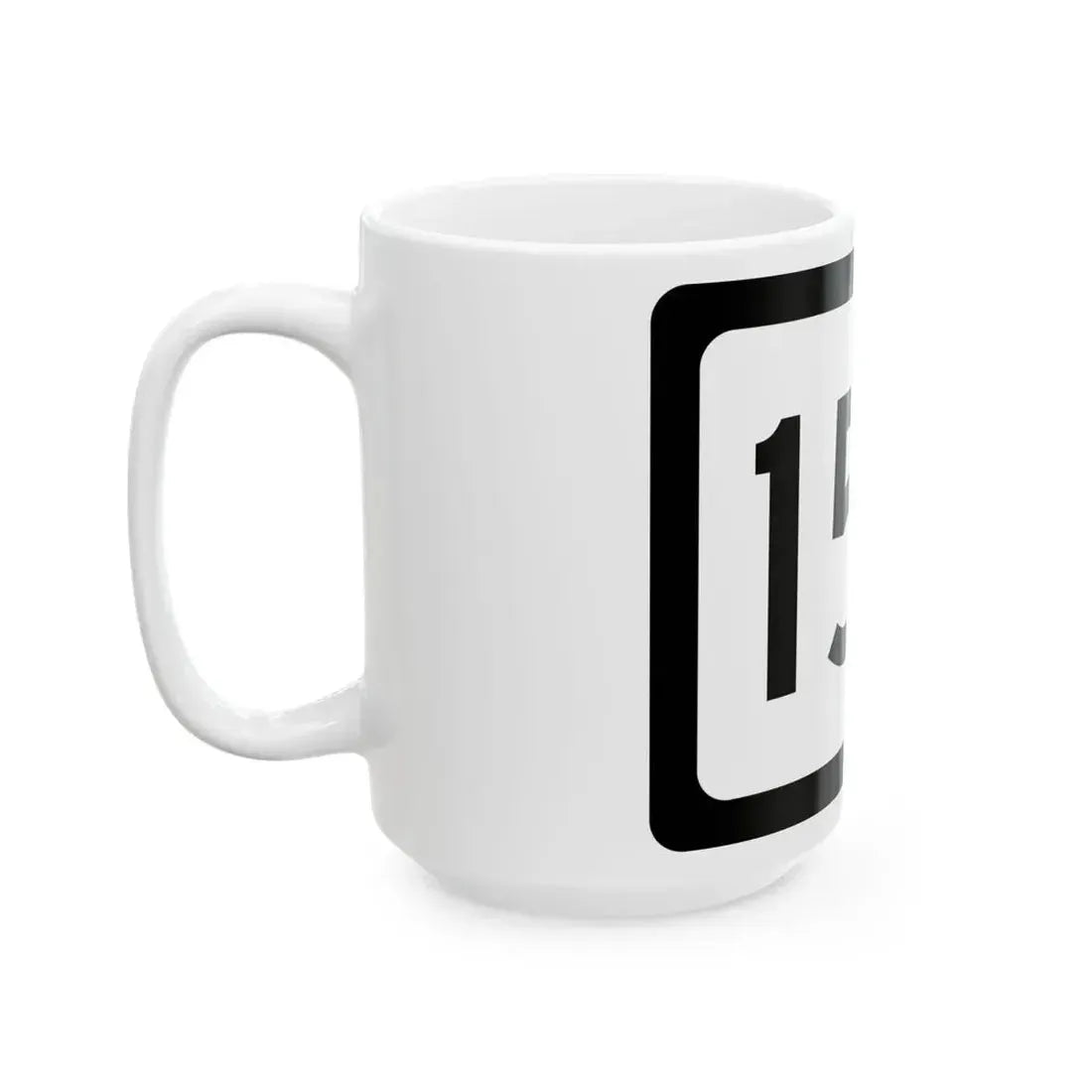 WV-154 (Virginia) (Road Sign) White Coffee Mug - Go Mug Yourself