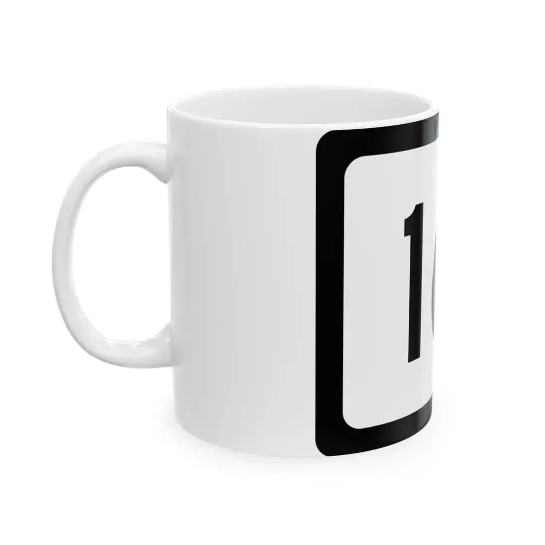 WV-161 (Virginia) (Road Sign) White Coffee Mug - Go Mug Yourself