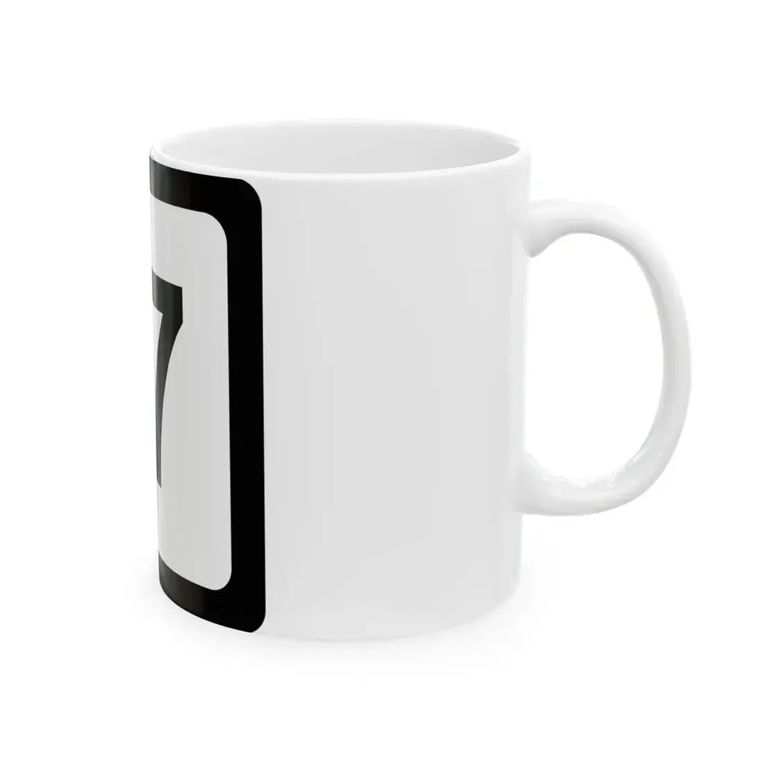 WV-17 (Virginia) (Road Sign) White Coffee Mug - Go Mug Yourself