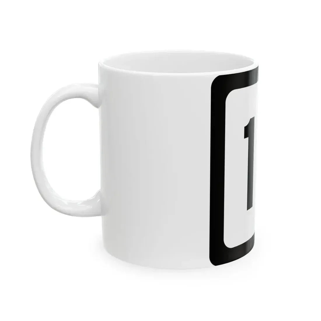 WV-18 (Virginia) (Road Sign) White Coffee Mug - Go Mug Yourself