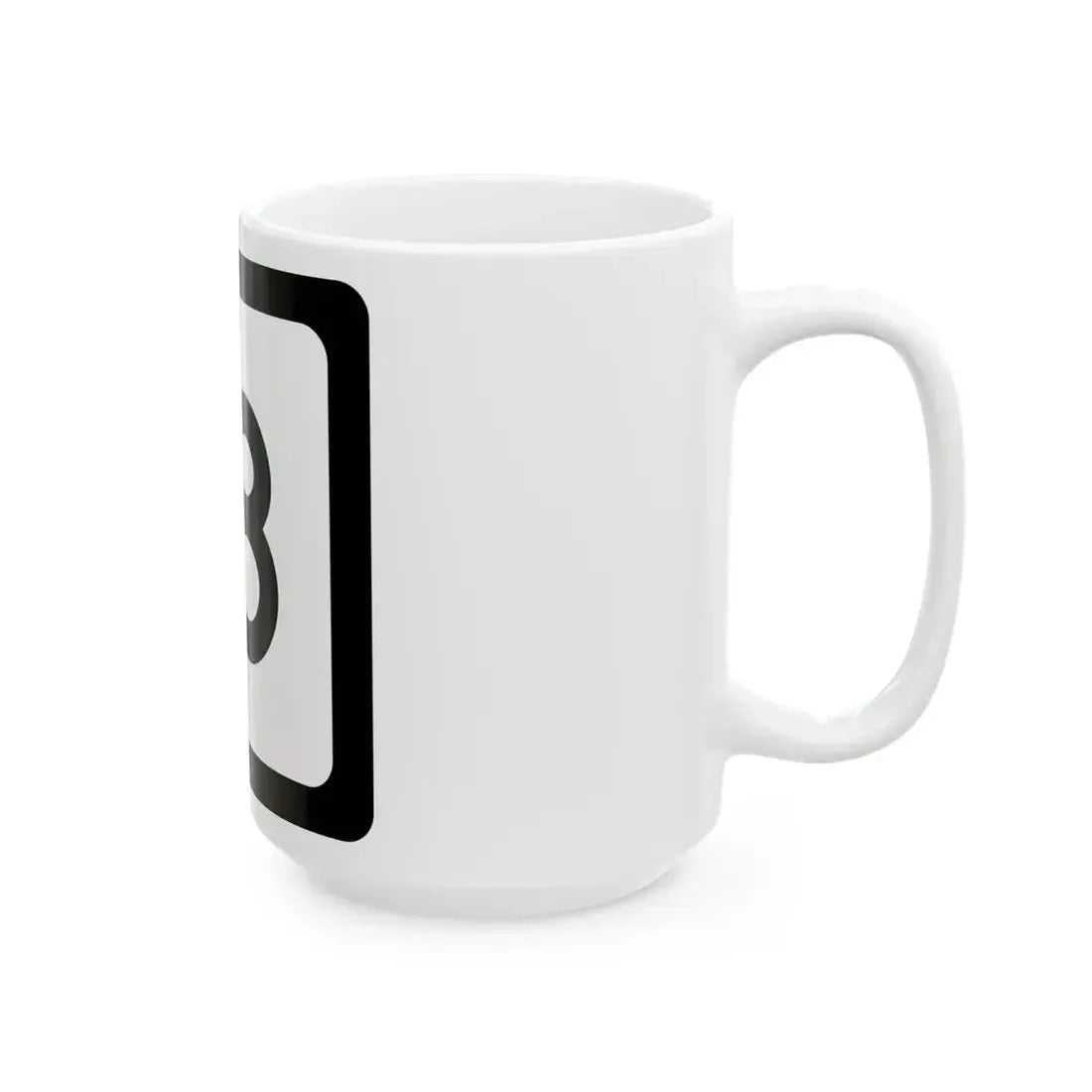 WV-18 (Virginia) (Road Sign) White Coffee Mug - Go Mug Yourself