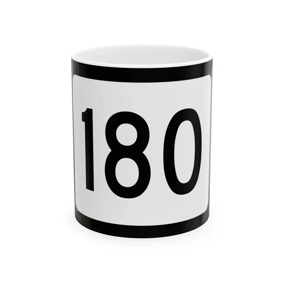 WV-180 (Virginia) (Road Sign) White Coffee Mug 11oz - Go Mug Yourself