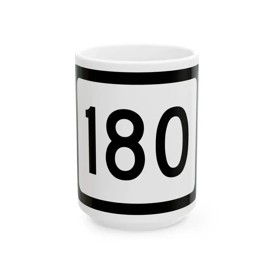WV-180 (Virginia) (Road Sign) White Coffee Mug 15oz - Go Mug Yourself