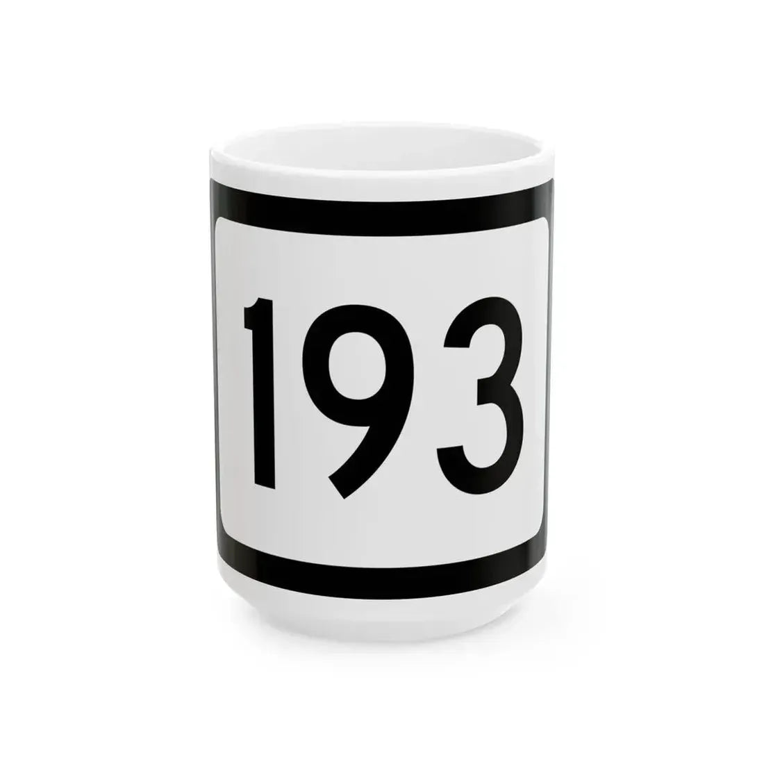 WV-193 (Virginia) (Road Sign) White Coffee Mug 15oz - Go Mug Yourself