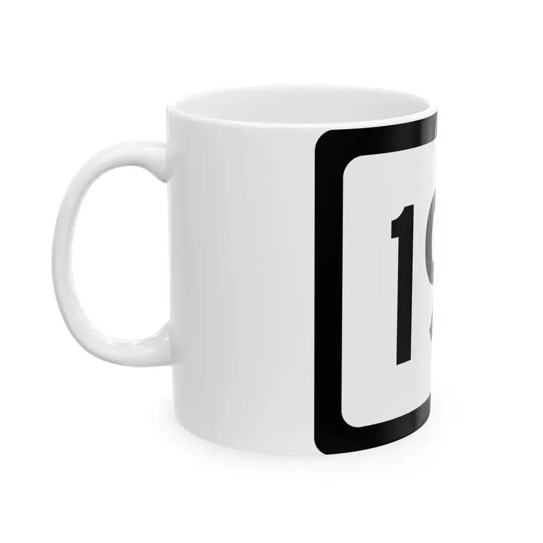 WV-193 (Virginia) (Road Sign) White Coffee Mug - Go Mug Yourself