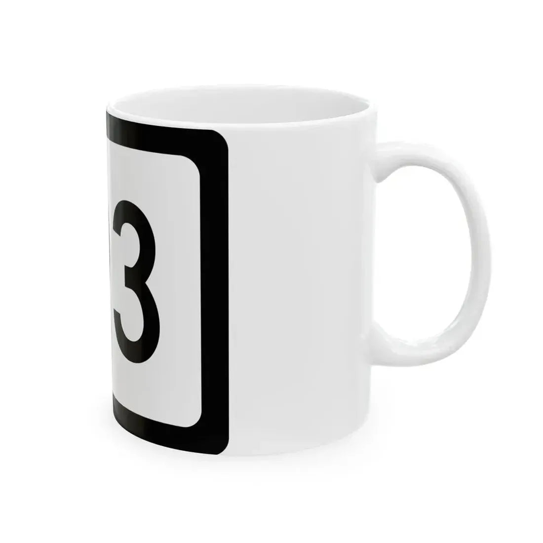 WV-193 (Virginia) (Road Sign) White Coffee Mug - Go Mug Yourself