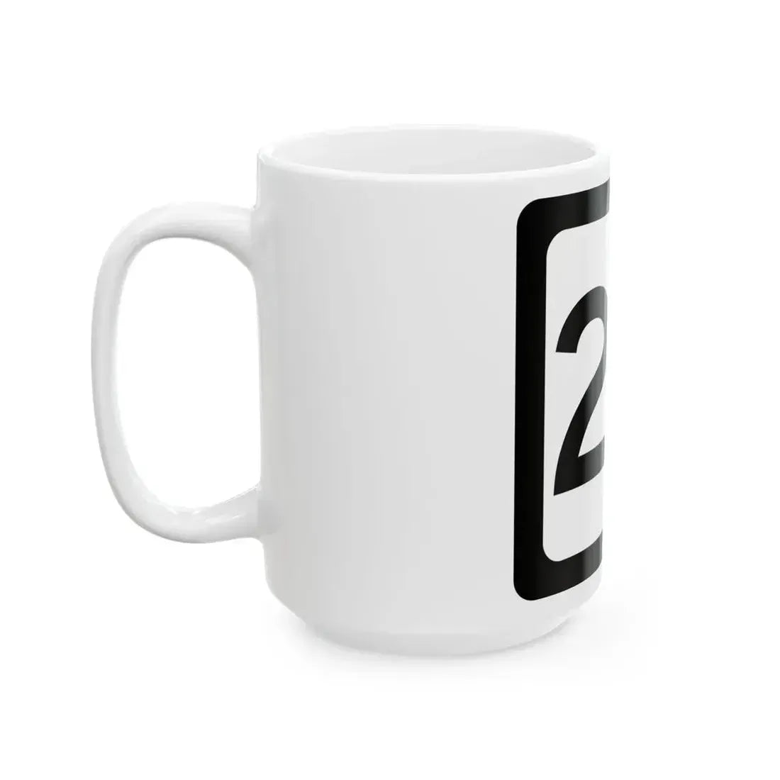 WV-20 (Virginia) (Road Sign) White Coffee Mug - Go Mug Yourself