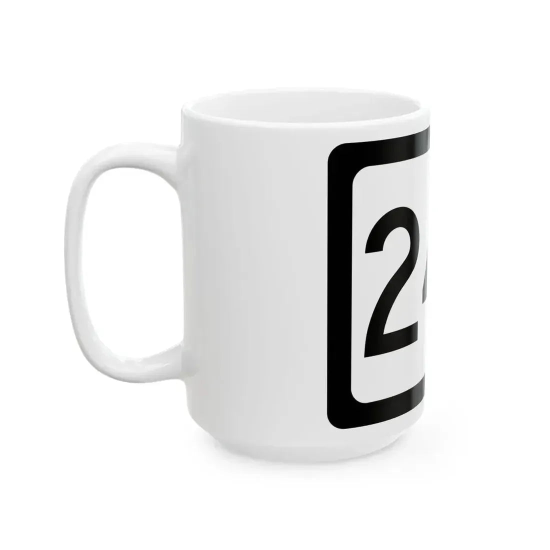 WV-243 (Virginia) (Road Sign) White Coffee Mug - Go Mug Yourself