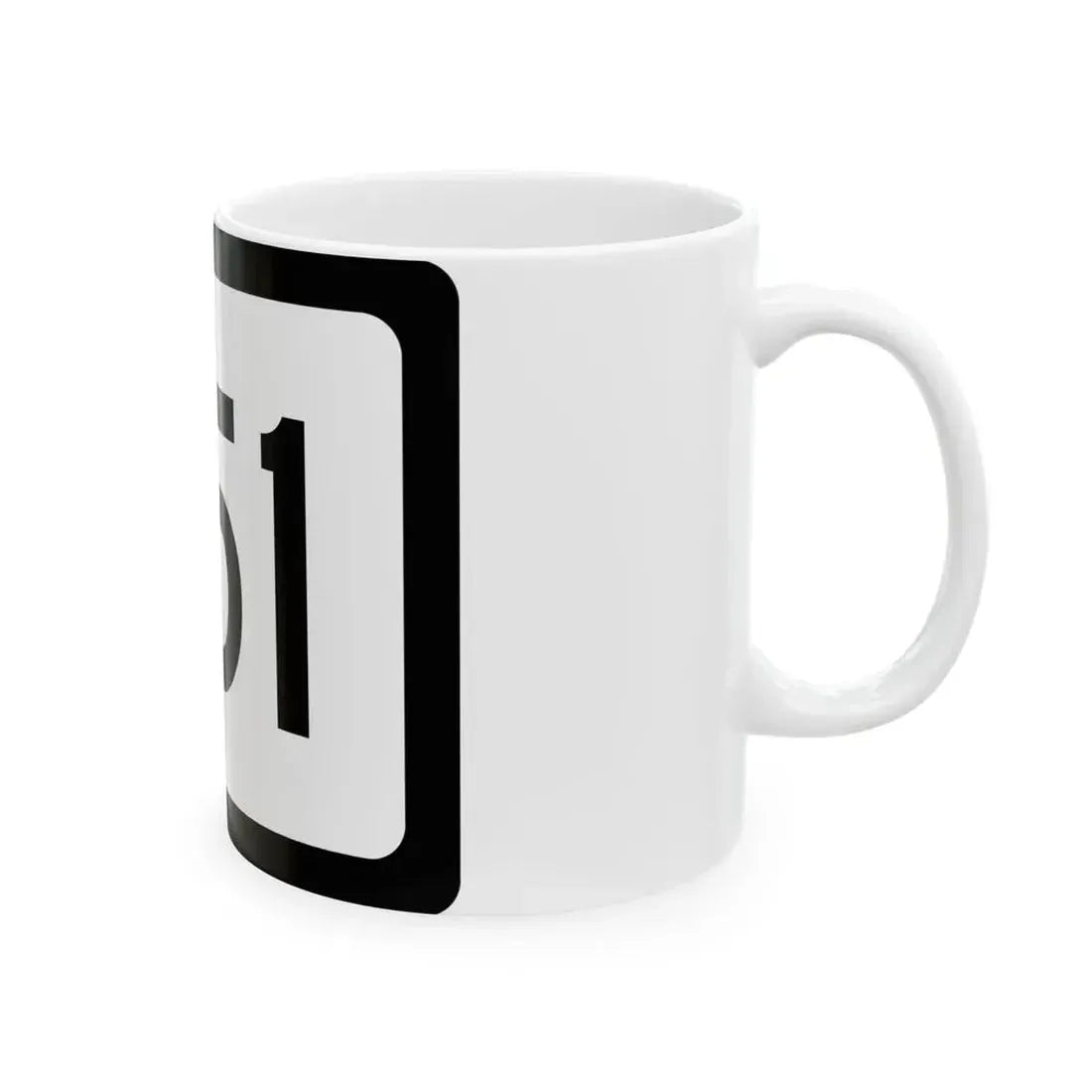WV-251 (Virginia) (Road Sign) White Coffee Mug - Go Mug Yourself