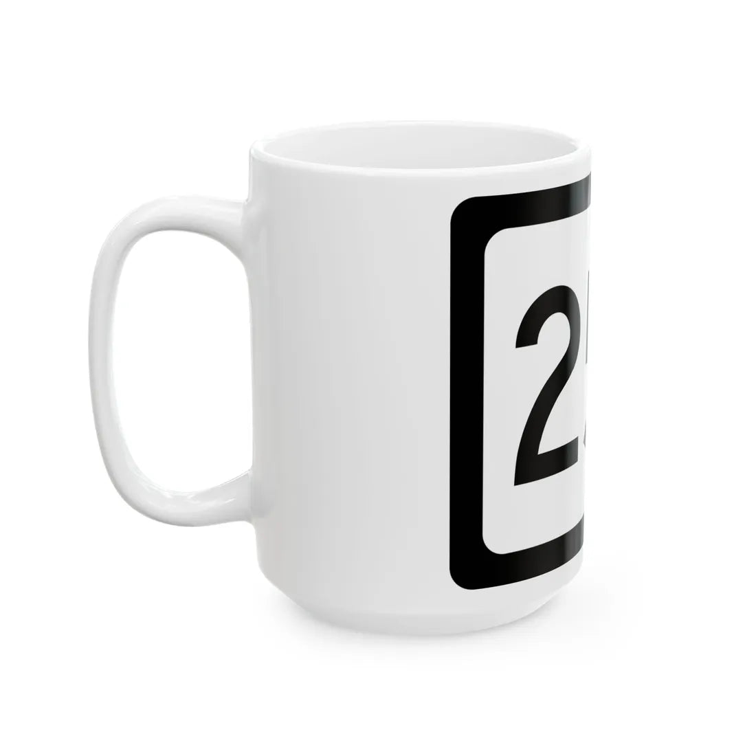WV-259 (Virginia) (Road Sign) White Coffee Mug - Go Mug Yourself