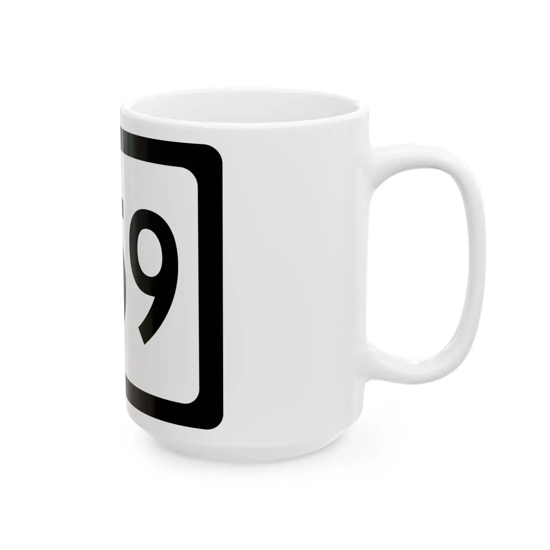 WV-259 (Virginia) (Road Sign) White Coffee Mug - Go Mug Yourself