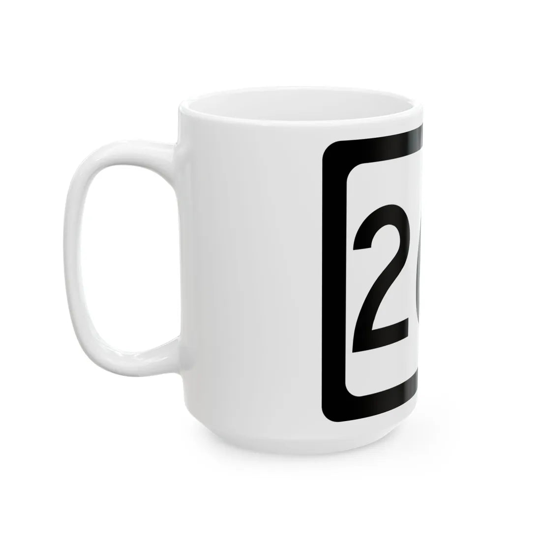WV-260 (Virginia) (Road Sign) White Coffee Mug - Go Mug Yourself