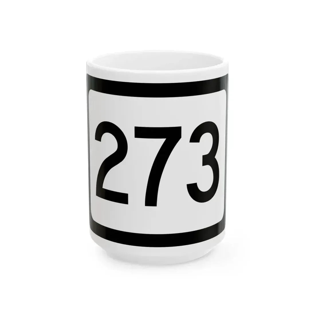 WV-273 (Virginia) (Road Sign) White Coffee Mug 15oz - Go Mug Yourself