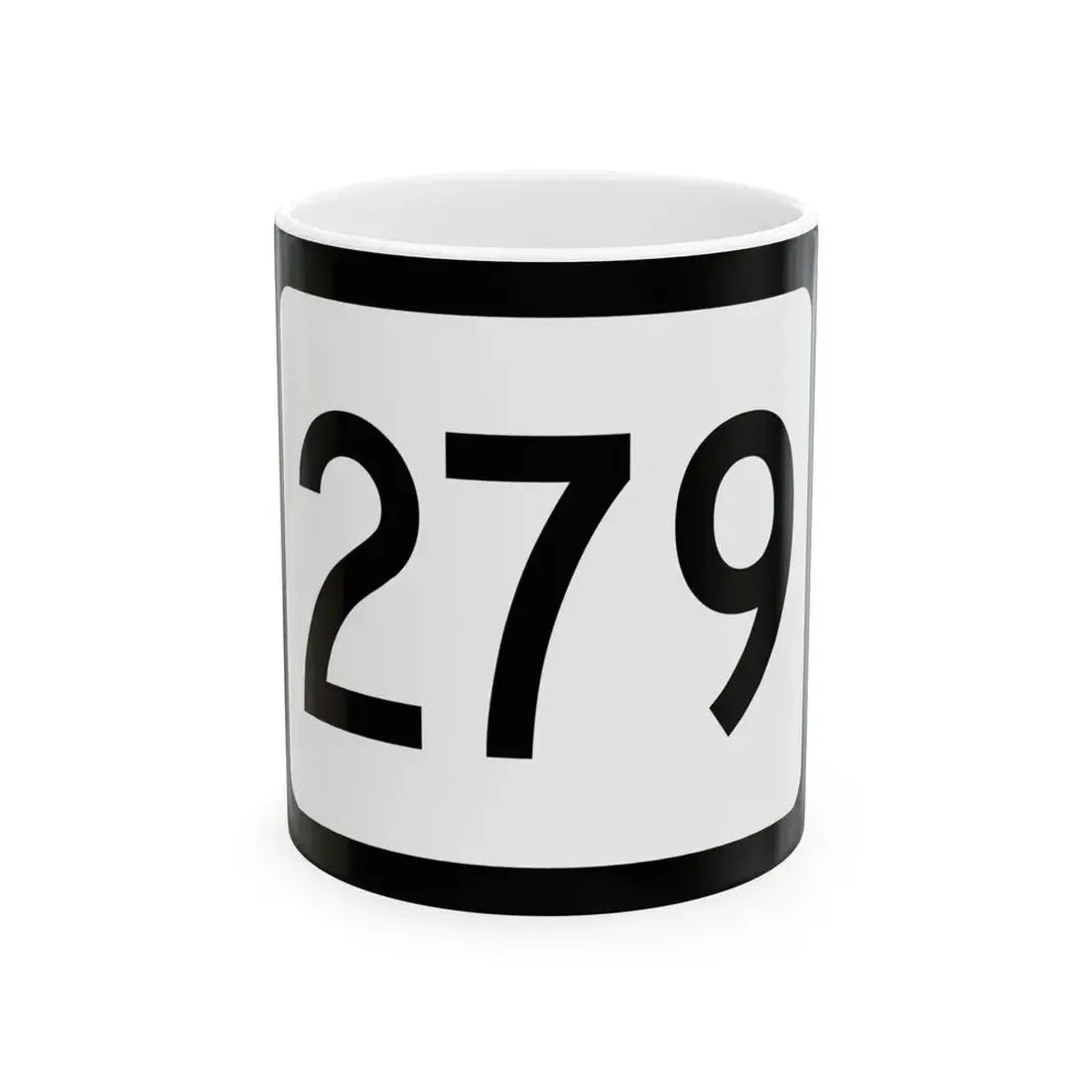 WV-279 (Virginia) (Road Sign) White Coffee Mug 11oz - Go Mug Yourself