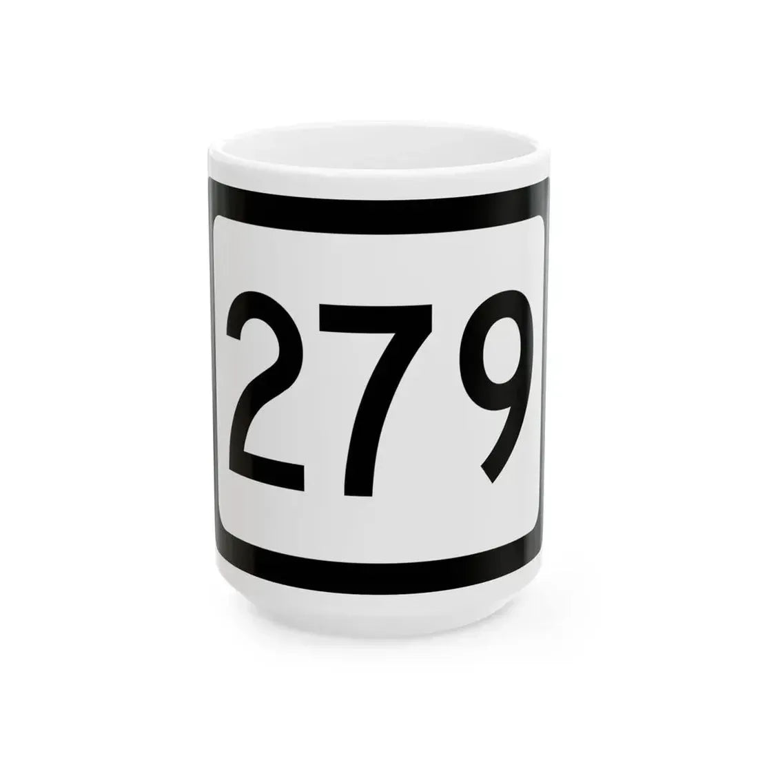 WV-279 (Virginia) (Road Sign) White Coffee Mug 15oz - Go Mug Yourself