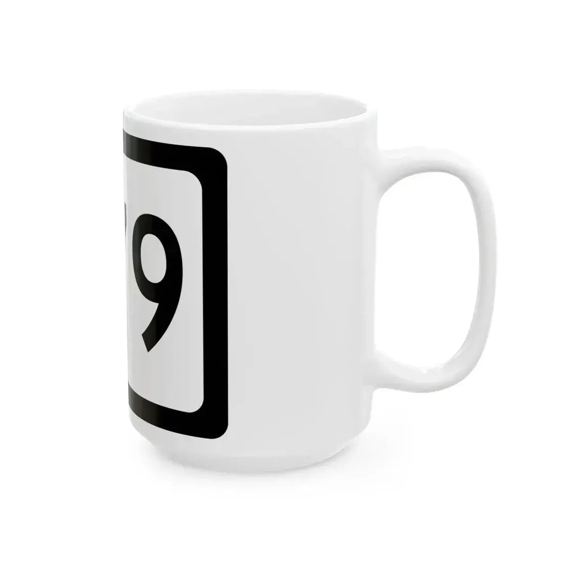 WV-279 (Virginia) (Road Sign) White Coffee Mug - Go Mug Yourself