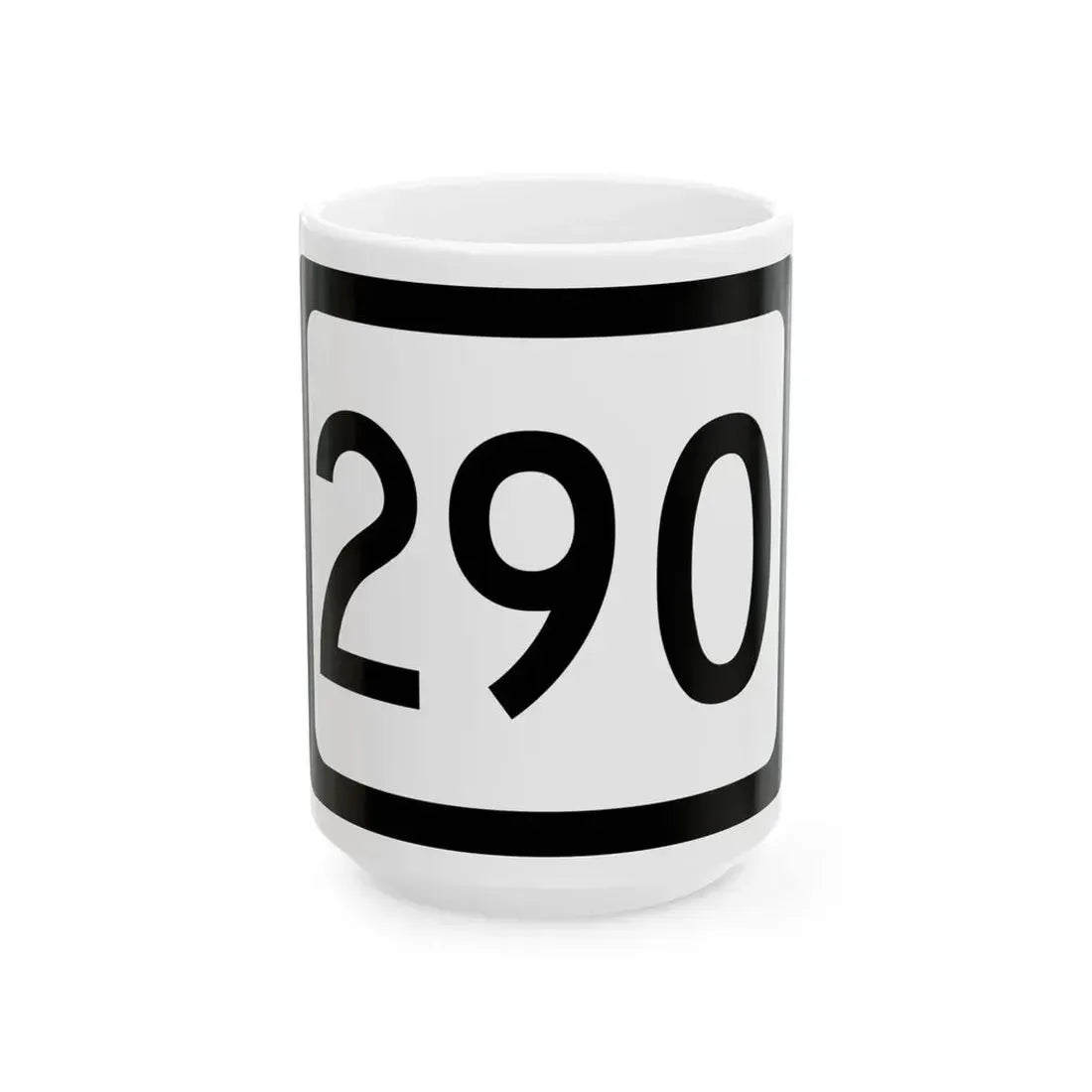 WV-290 (Virginia) (Road Sign) White Coffee Mug 15oz - Go Mug Yourself